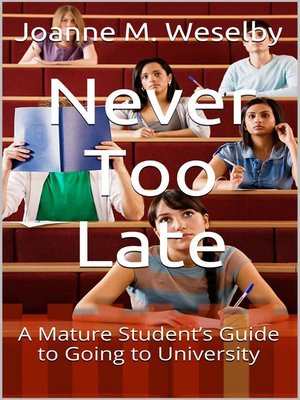 cover image of Never Too Late
